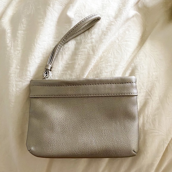 AEROPOSTALE Silver Mini Wristlet - Picture 2 of 4